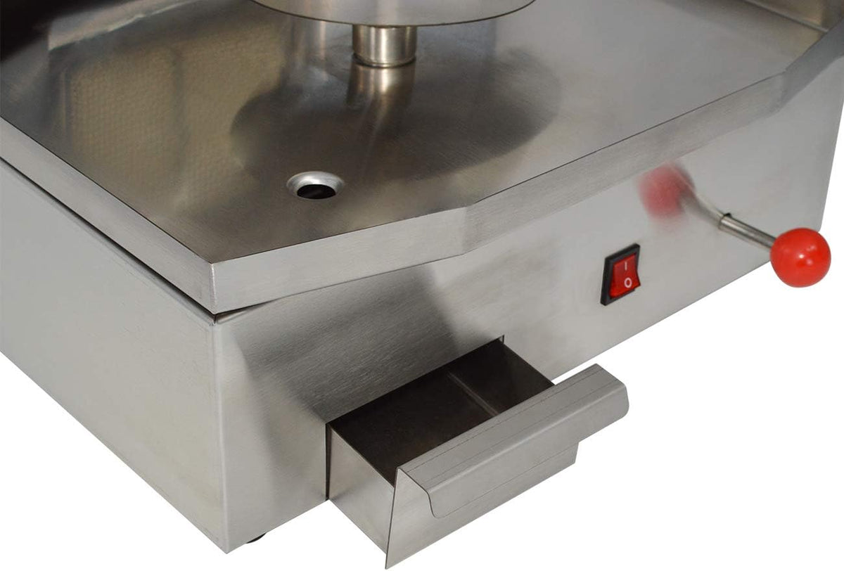 Shawarma Propane Gyro Machine Gas Kebab Doner Automatic Vertical Broiler with 3 Burners