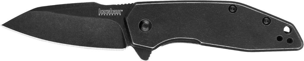 Gravel Folding Pocket Knife, Every Day Carry Knife with Pocketclip | Black, 2.5 Inch Stainless Steel Reverse Tanto