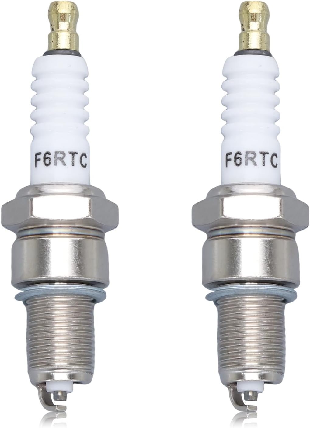 F6RTC Spark Plug for MTD 951-10292 751-10292, 2PCS Spark Plug for F6RTC CUB CADET OCC-751-10292 Lawn Mower Snow Blowers Generator