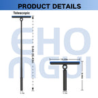 Shower Squeegee for Glass Doors with Long Handle