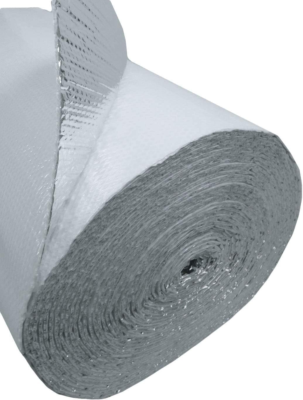 US Energy White Pre-Cut Inserts 1 Car Garage Door Insulation Kit Reflective Foam Fits 8x8 9x8 10x8 Single Garage Doors
