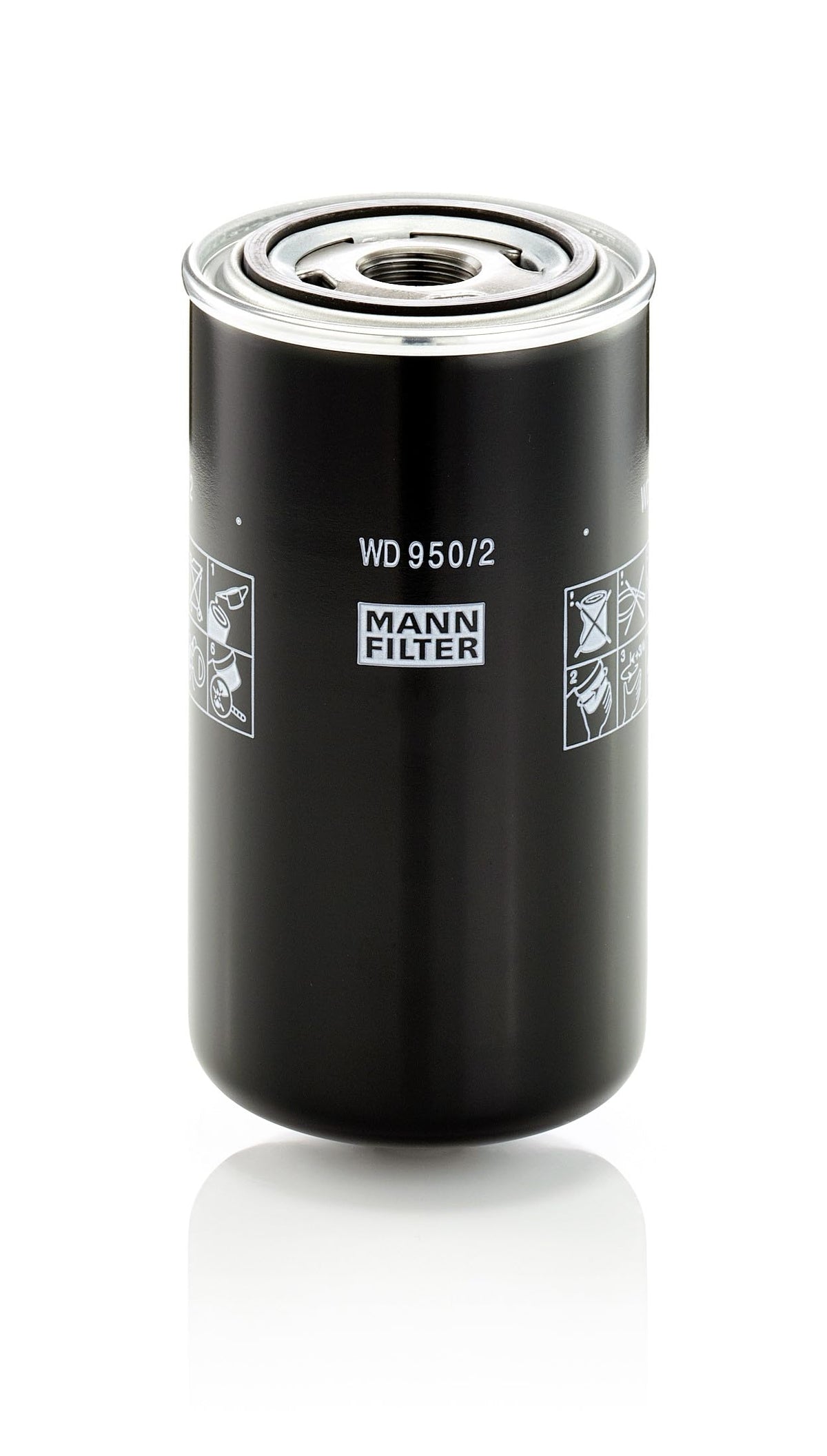 Mann Filter WD950/2 Spin-On Hydraulic Filter