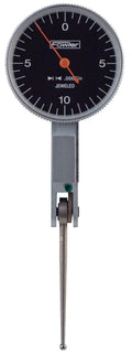 Fowler 52-562-782-0, Horizontal Test Indicator With 0-0.020" Measuring Range (Black)