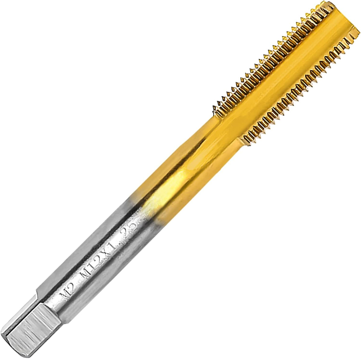 M12 X 1.25 Thread Tap for Metal, M12 X 1.25 M2 HSS Thread Milling Tap