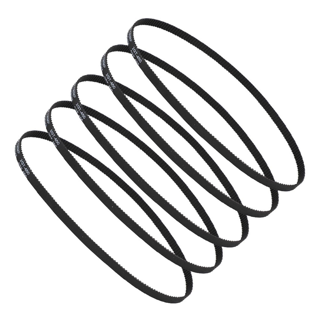 Zopsc GT2 3D Printer Timing Belt, 400mm Closed Synchronous Drive, 5PCs
