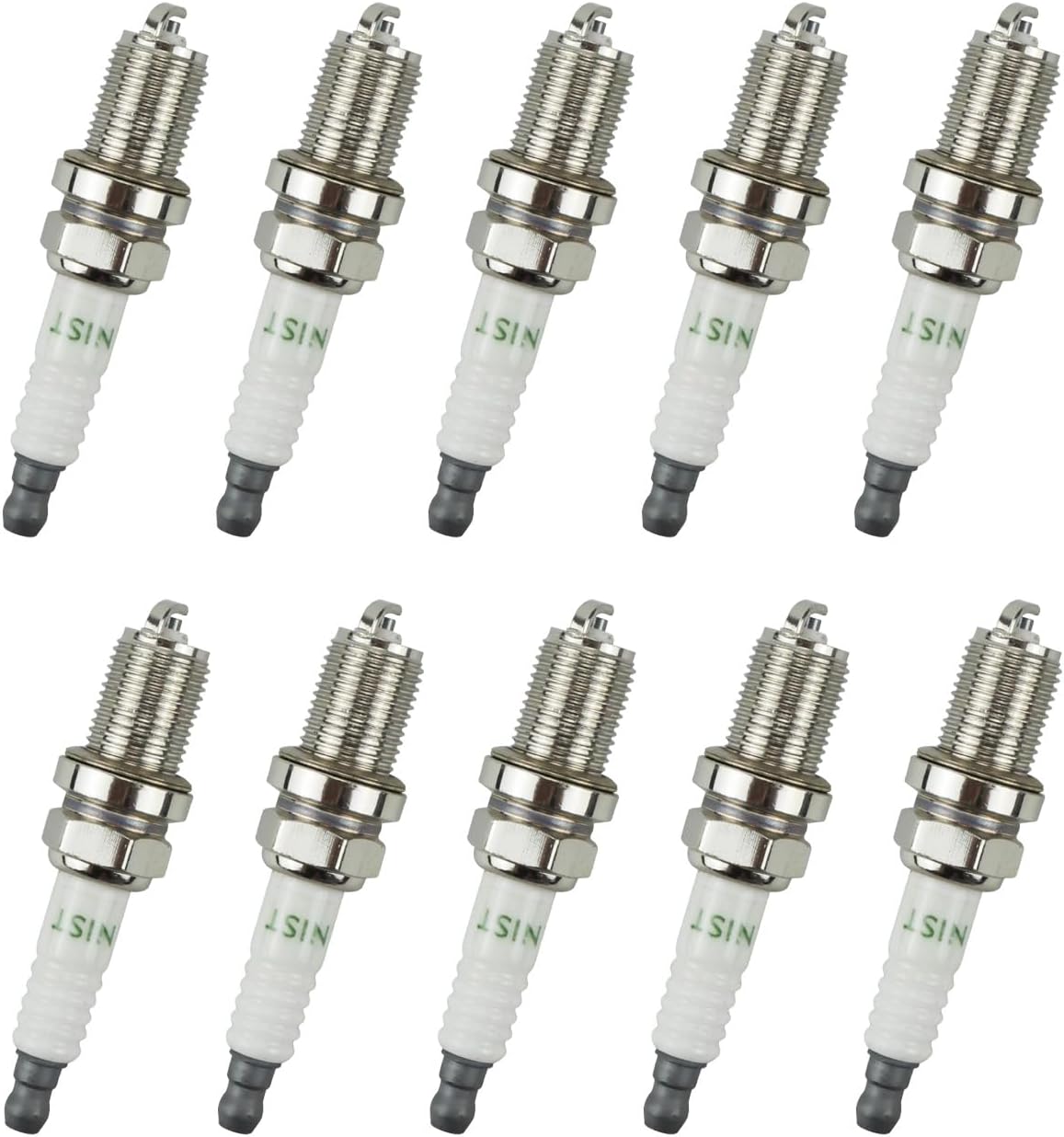 RC12YC Spark Plug 491055 10 Pack Fit for Briggs & Stratton Spark Plug