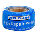 WELD-ON 16312 Pipe Repair Wrap, 1" x 10', 20 mil, Black