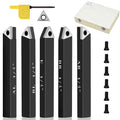 1/4" Indexable Carbide Turning Inserts Holder Set for Machining Lathes