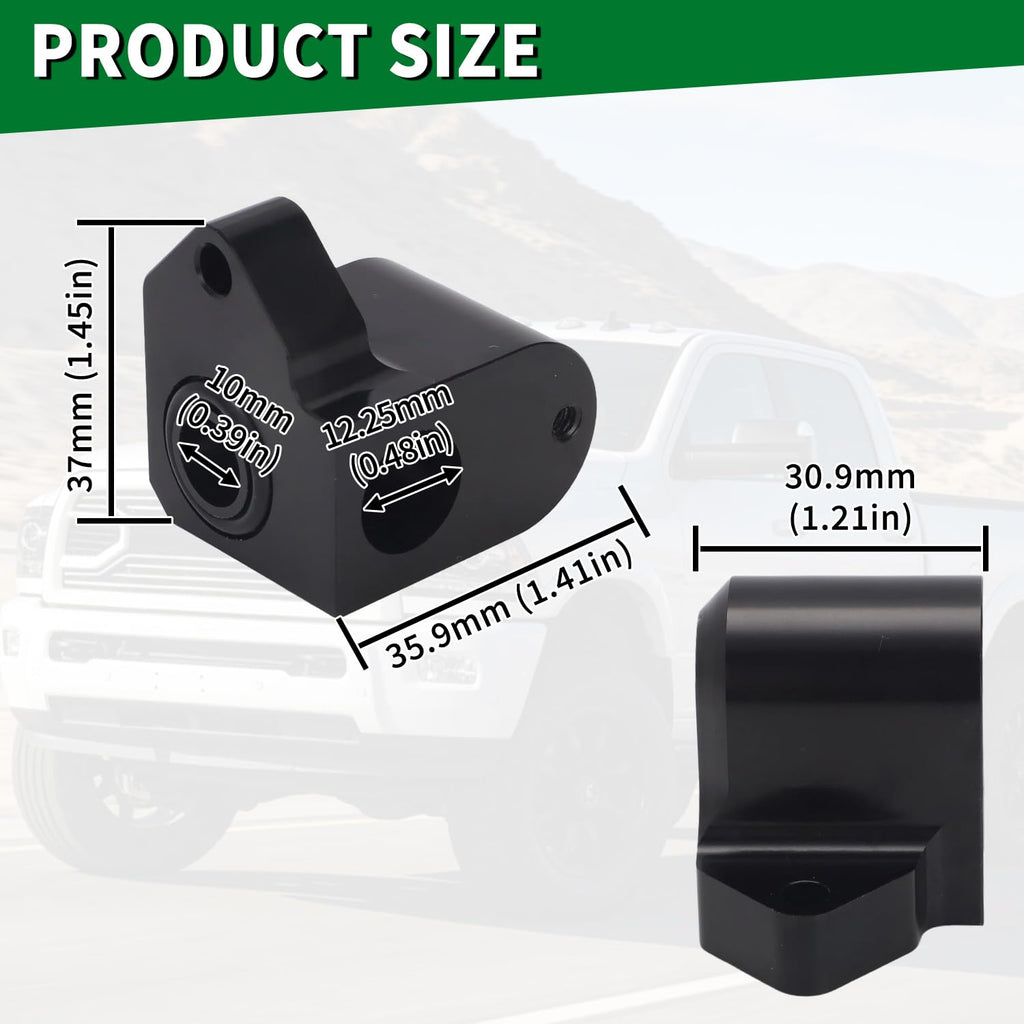 AUTOVIC MAP Sensor Relocation Spacer for Dodge Ram 2500 3500 6.7L Diesel