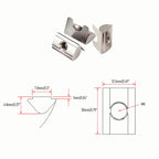 FOCMKEAS 15PCS Roll in Spring M8 T Nuts, 3030/4040 Series