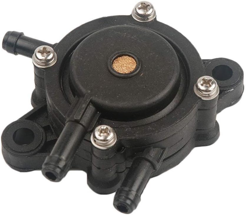 Carburetor Carb Kit Fuel Pump Fuel Filter with Oil Filter Replacement for John Deere 108 L105 102 115 105 X120 X145