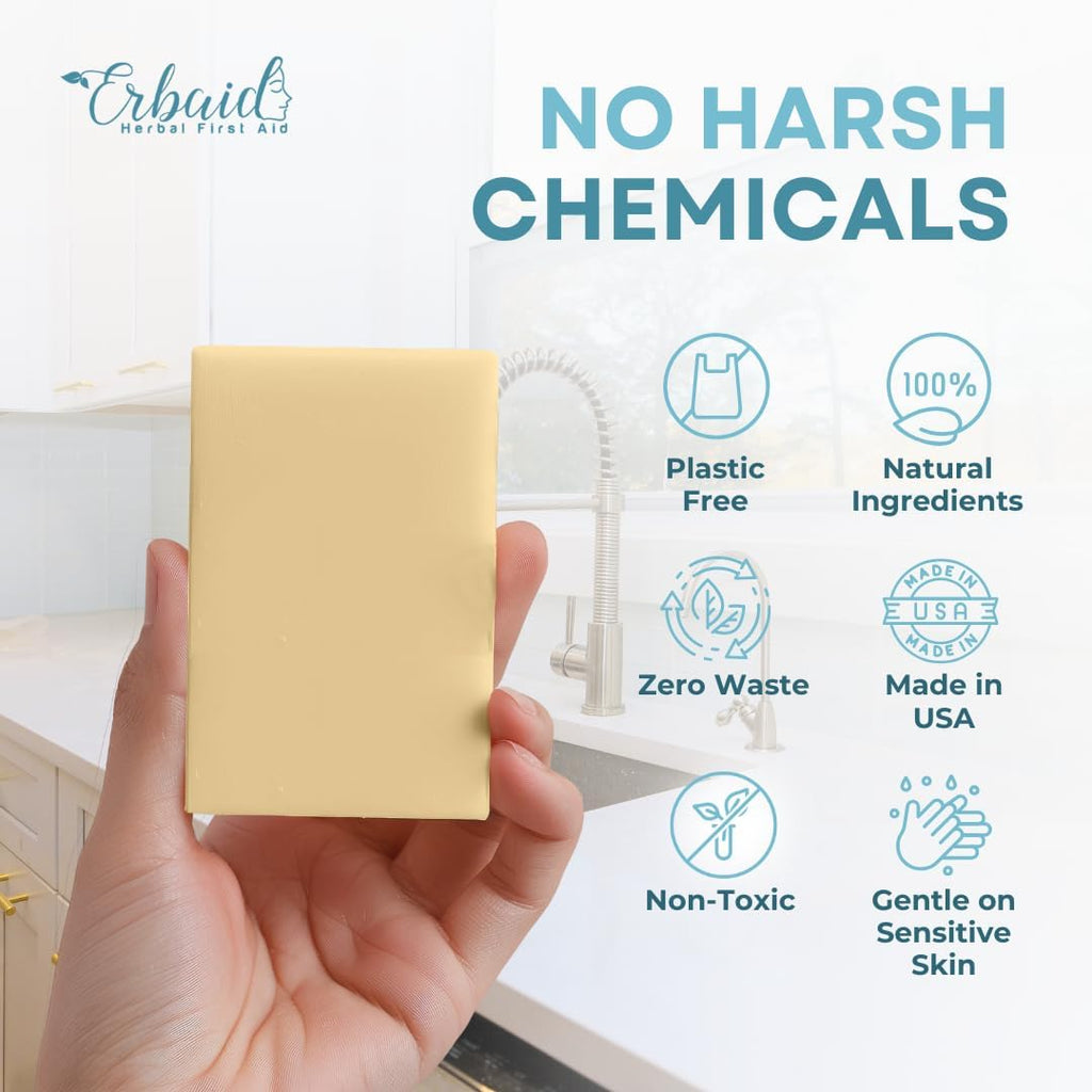 Non Toxic Dish Soap Bar – Natural Solid Dish Soap – Dishwashing Block
