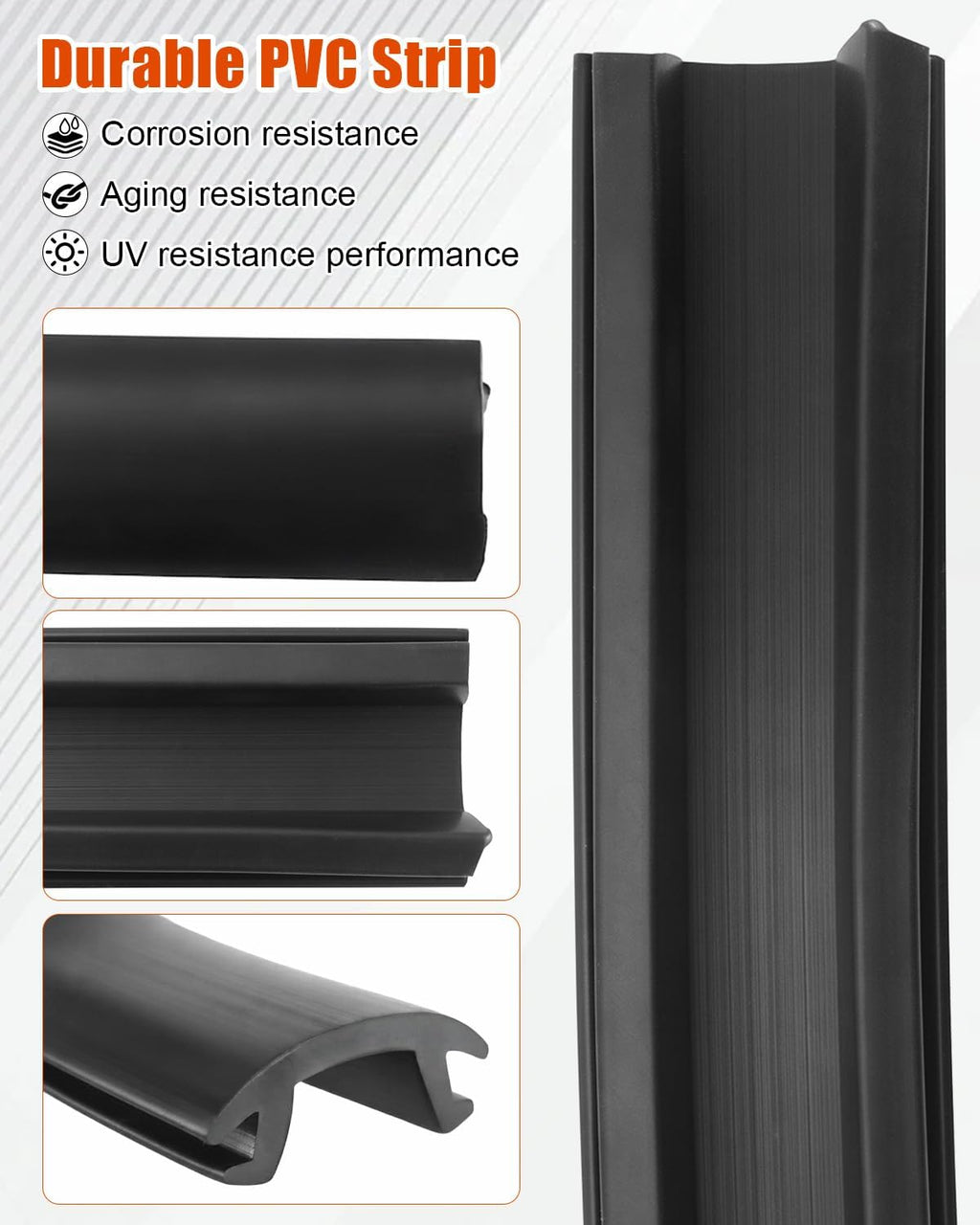 50 FT Boat Rub Rail 1-3/16 in Flexible Rub Rail Vinyl Insert