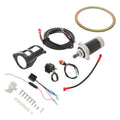 Electric Start Kit, 2-Stroke Outboard Motor Electric Starter Motor Conversion Kit for Suzuki 2-Stroke 40HP Outboard Motor Marine Engine Modified Complete Starter Motor Flywheel Kit