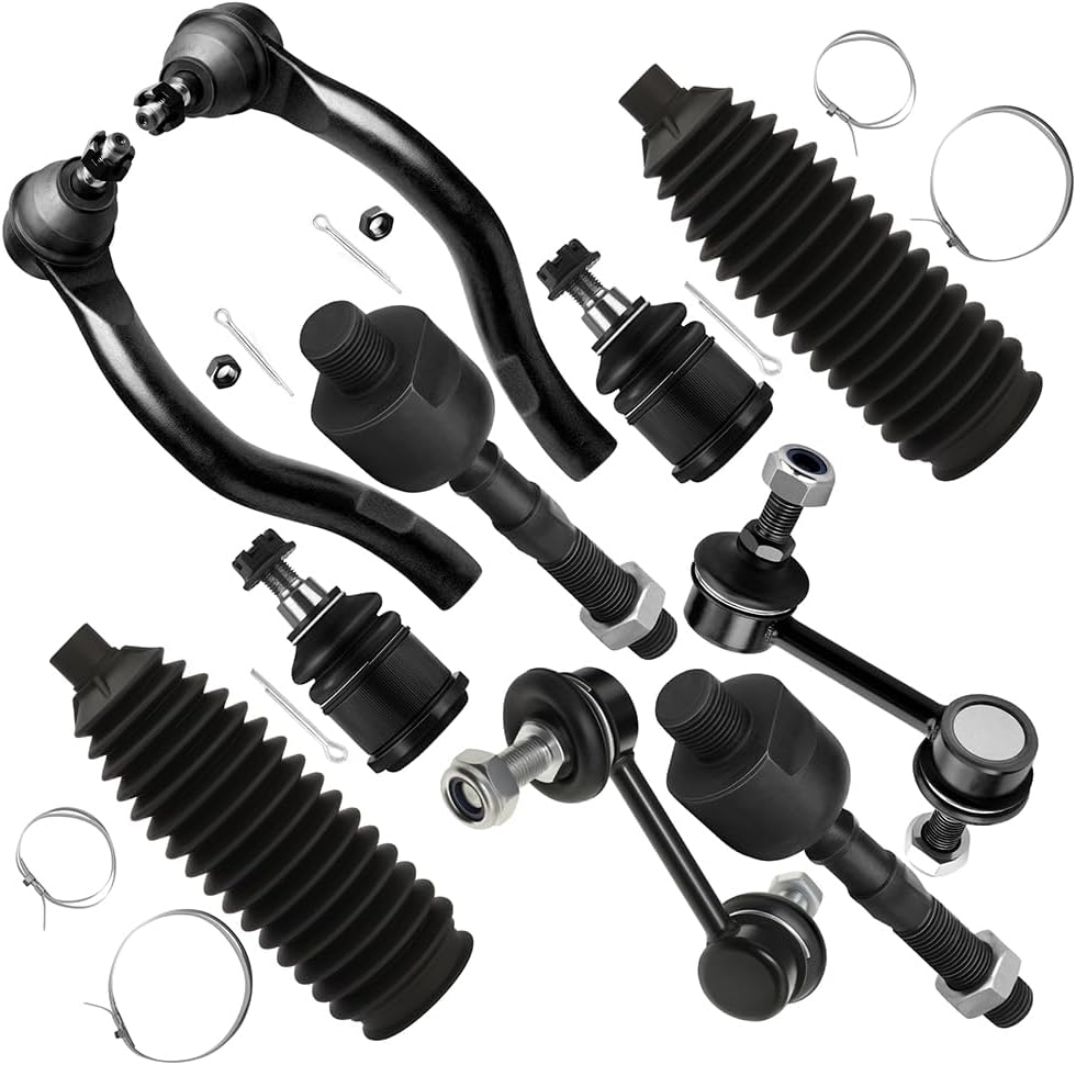 SCITOO 10pcs Front Tie Rod Kit Fits 2003-2007 for Honda for Accord