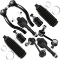 SCITOO 10pcs Front Tie Rod Kit Fits 2003-2007 for Honda for Accord