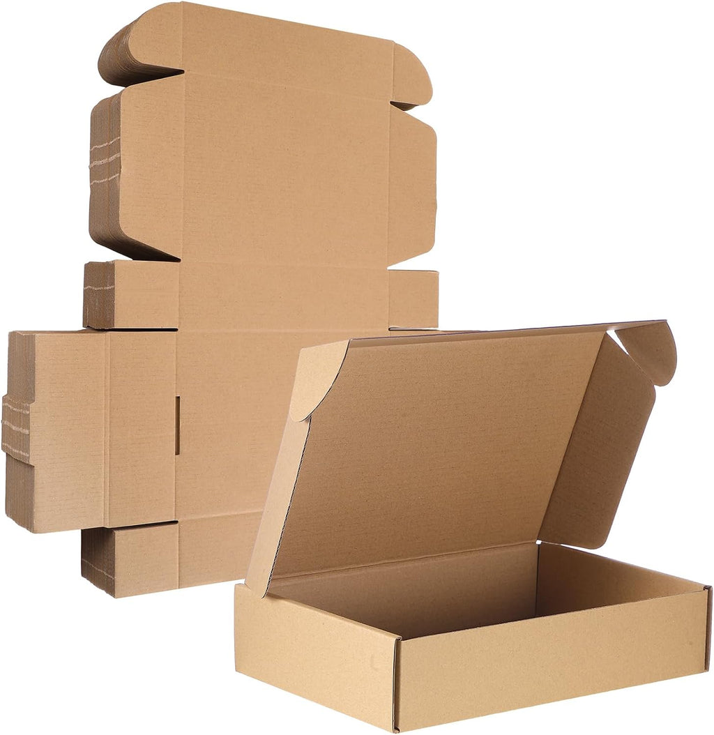 200 Pcs 9x6x2'' Shipping Boxes Corrugated