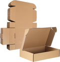200 Pcs 9x6x2'' Shipping Boxes Corrugated