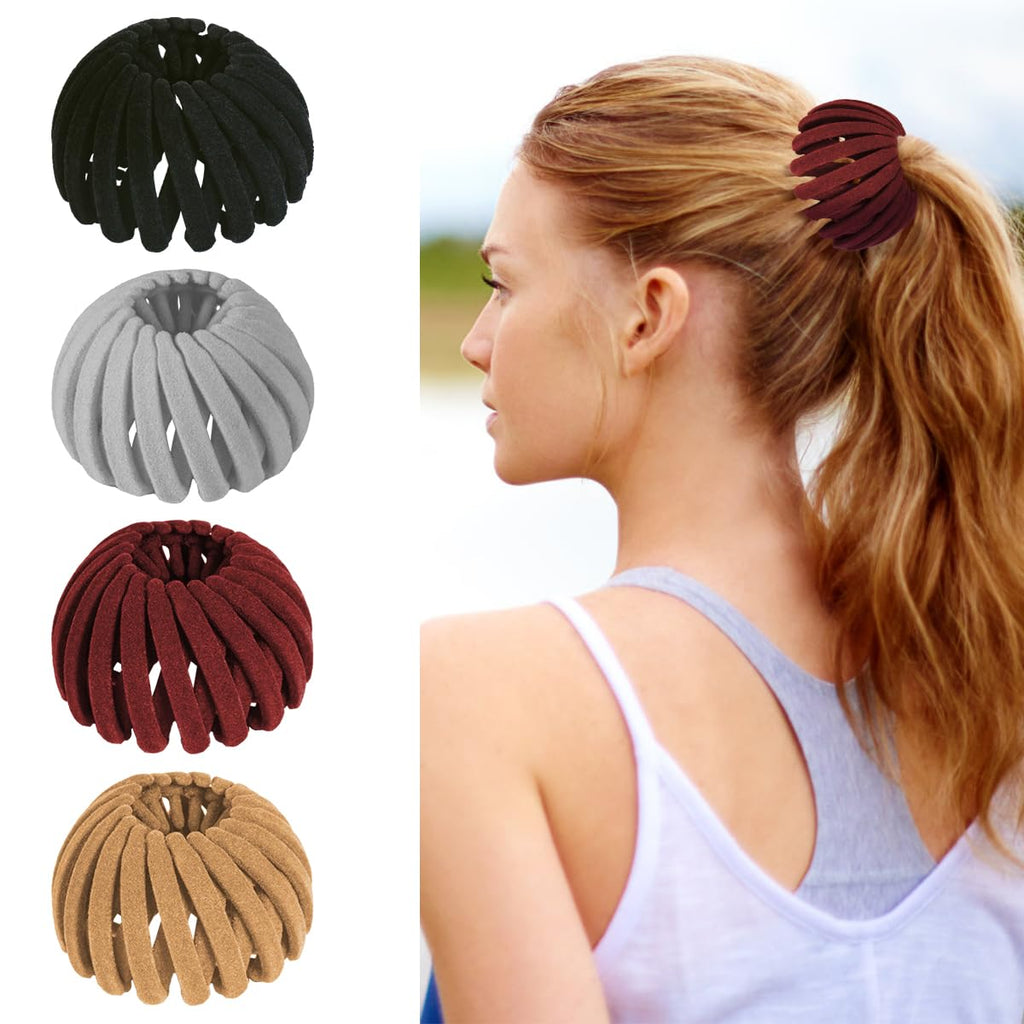 Bird Nest Magic Hair Clip - Expandable Hair Bun Maker Hair Accessories for Women Ponytail Holder Hair Bun Clip for