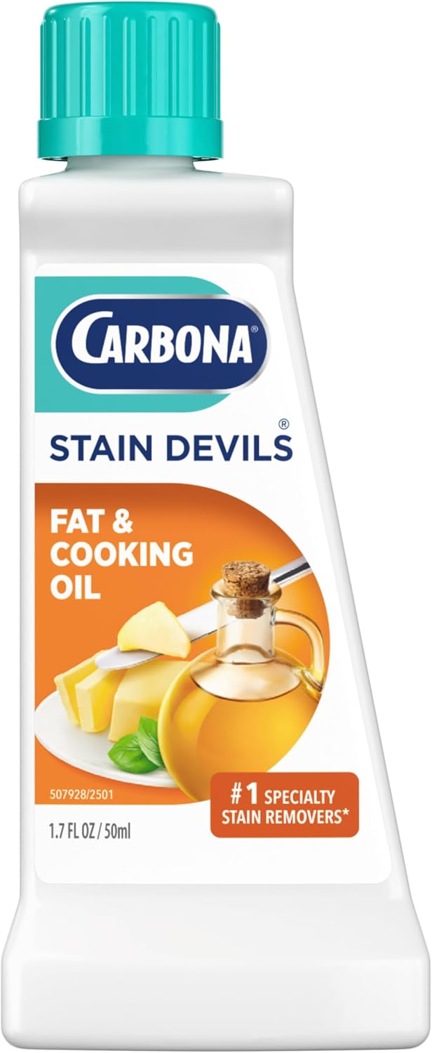 Stain Devils #5, Spot Cleaner for Fat & Cooking Oil, 1.7 Fl Oz