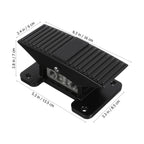 Pneumatic Foot Pedal Valve 5 Way 3 Position Center Closed
