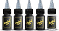 Everlast Tattoo Ink - Fader Greywash Tattoo Ink Set with Clear Wash 1oz