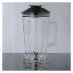 2L Transparent Blender Jug Replacement,Compatible With Silver Crest Blender -Spare Part Accessory(1pcs)