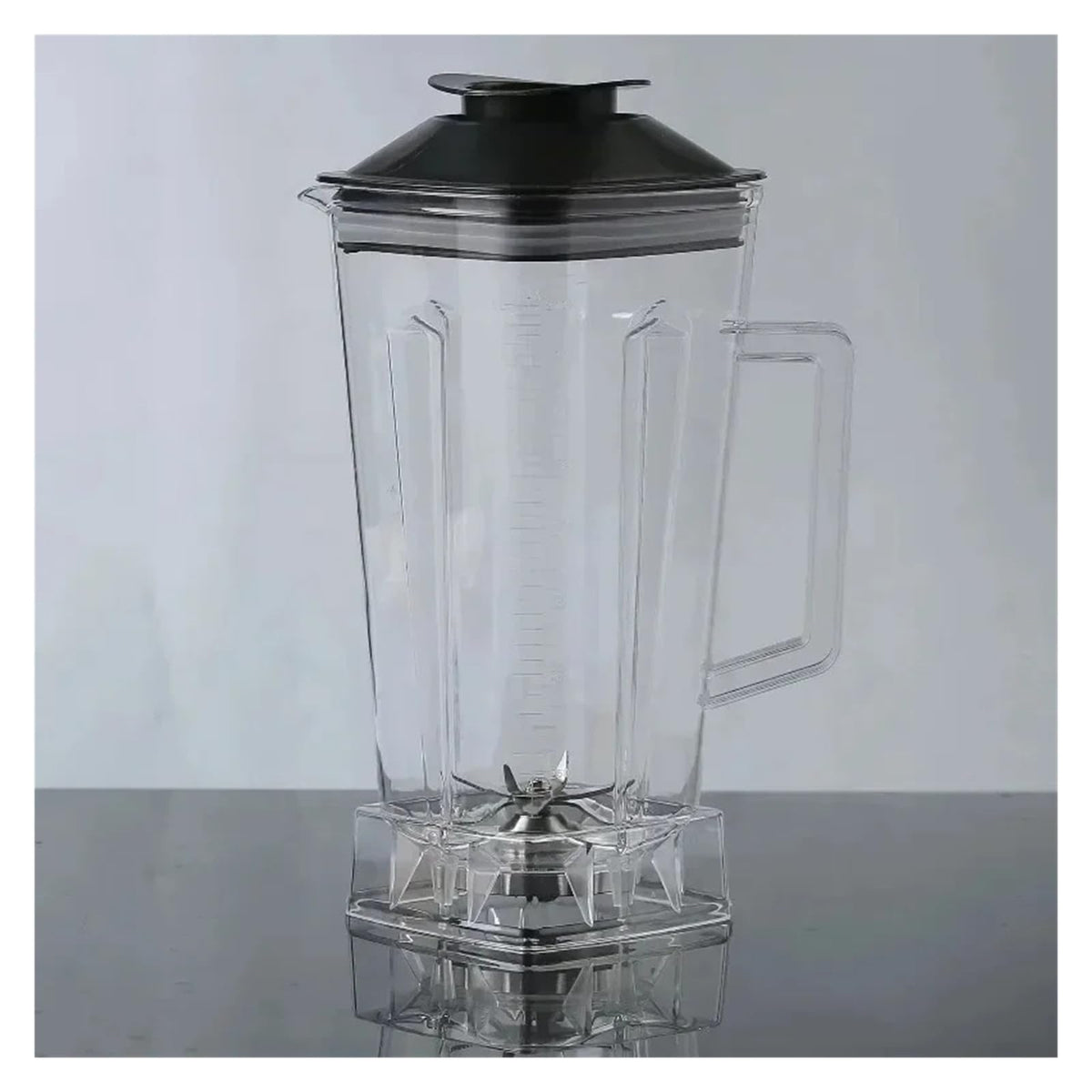 2L Transparent Blender Jug Replacement,Compatible With Silver Crest Blender -Spare Part Accessory(1pcs)
