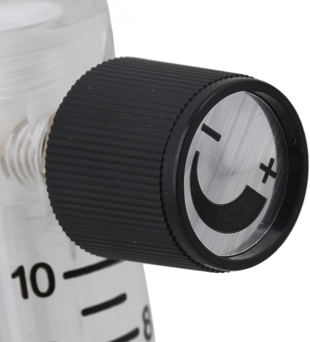 Oxygen Rotameter | Flow Range: 0~10 LPM | With Flow-Control Knob