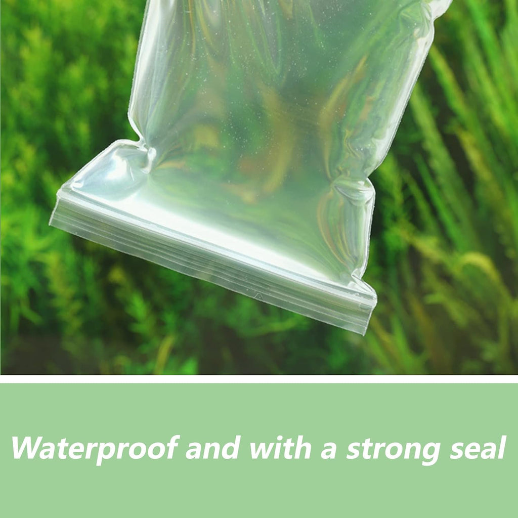 9" x 12"(1000 Count) Clear Plastic Reclosable Zip Bags