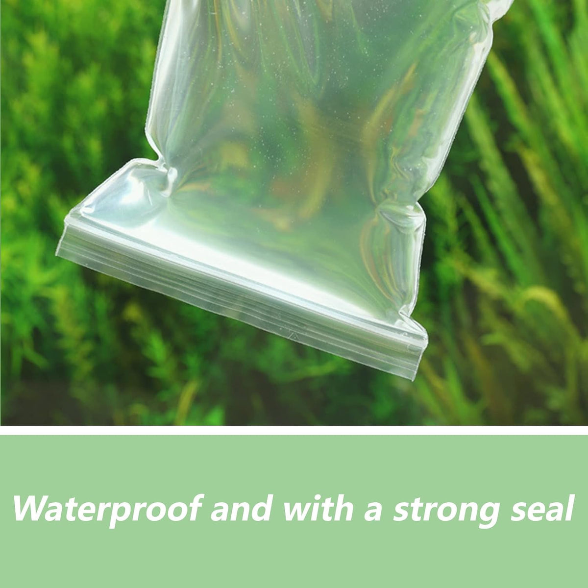 9" x 12"(1000 Count) Clear Plastic Reclosable Zip Bags