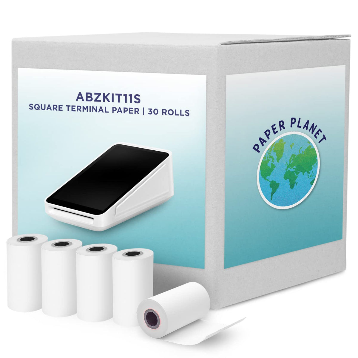 Thermal Receipt Paper for Square Terminal | SPD2-01 | 30 Rolls