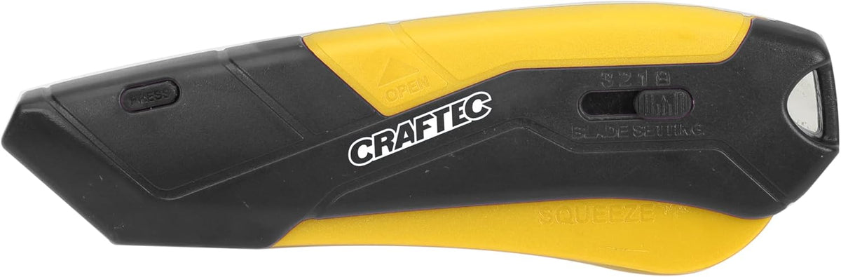 Retractable Utility Knife Box Cutter with Holster & Lanyard - The Ultimate Tool for Precise Cuts, 3 Blade Settings