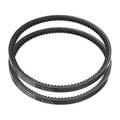 uxcell 2Pcs 3L220 Rubber V Belt, 22" Outer Circ x 0.37" Width x 0.22" Thick
