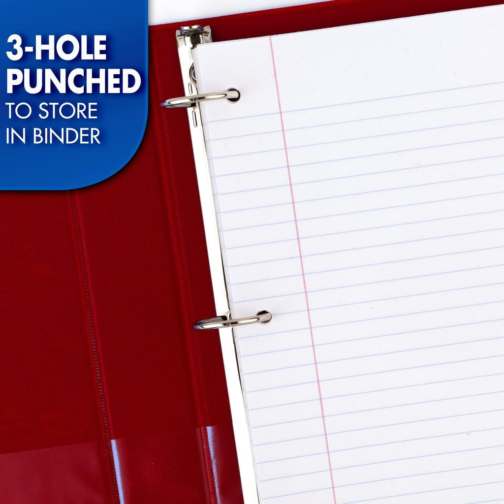 Loose Leaf Paper, Notebook Paper, College Ruled Filler Paper, Standard, 8 x 10.5, 200 Sheets (15326)