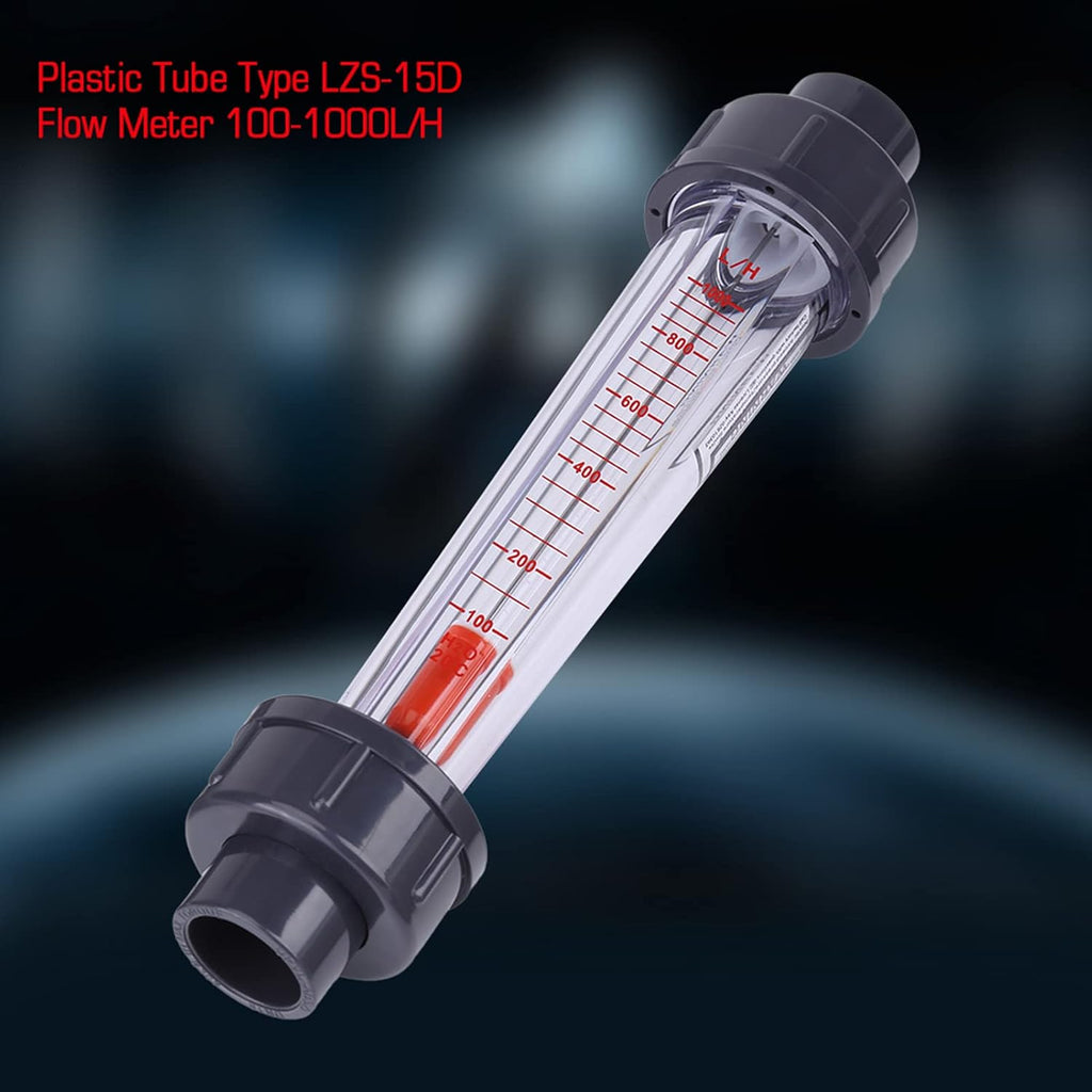 LZS-15D Water Flow Meter, 100-1000 L/H, for DN15 1/2 Inch Pipe