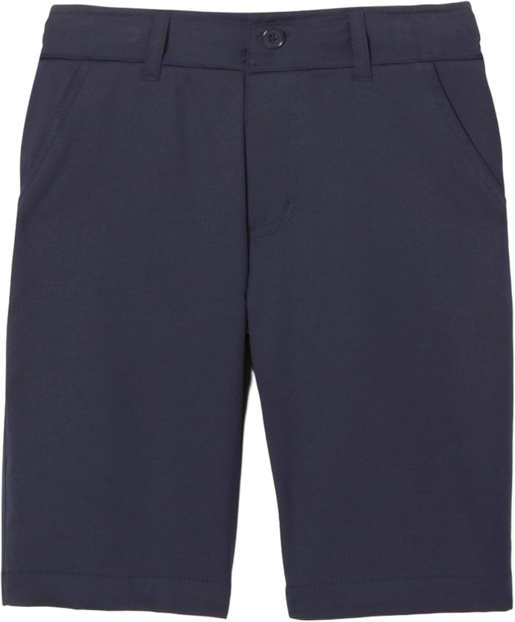 Boys' Flat Front Microfiber Performance Stretch Short
