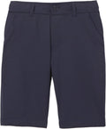 Boys' Flat Front Microfiber Performance Stretch Short