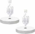2 Pack - 110mm One Gallon Fermentation Lid, Gasket & S Airlock - Airtight Lid Turns Gallon Jar Into A Fermenter