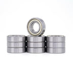 XIKE 6002ZZ Shielded Deep Groove Ball Bearings, 15x32x9 mm, 10-Pack