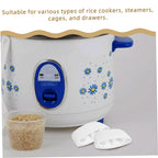 2 Pack Plastic Steamer Side Handles for Rice Cooker Steamer