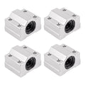 YEJMKJ 4PCS SCS12UU Linear Bearing Block Linear Ball Bearing Pillow Block