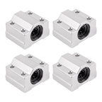 YEJMKJ 4PCS SCS12UU Linear Bearing Block Linear Ball Bearing Pillow Block