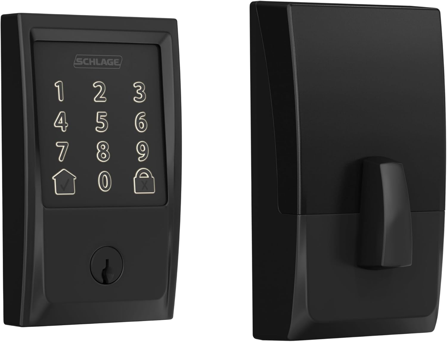 Encode Smart Wi-Fi Deadbolt Lock with Touchscreen Keypad, Keyless Front Door Entry, App Control, Alexa, Google Home