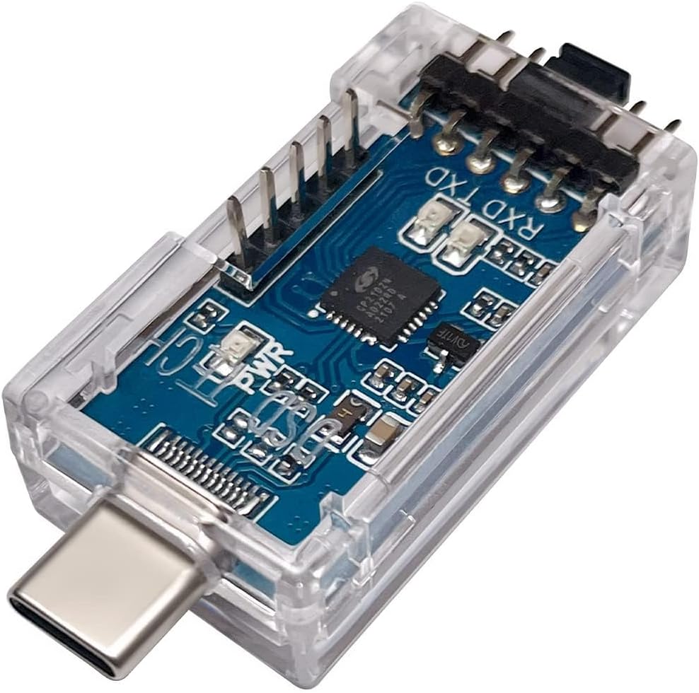 DSD TECH SH-U09B3 USB Type C to TTL Serial Adapter with CP2102N Chip