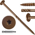 Wood Screws #14 x 10 Inch 54Pcs Structural Deck Screws with Upgraded Thread