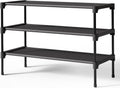 Shoe Rack - Non-Woven Shoe Rack Shelf, Shoe Organizer for Closet, Entryway, Garage & Corridor, Stackable Shoe