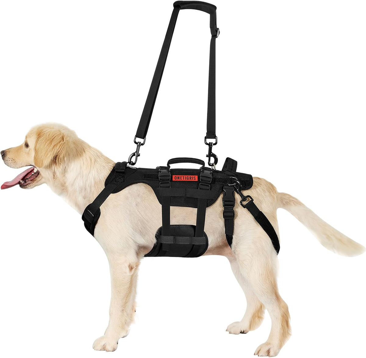 Dog Lift Harness for Large Dogs, Dog Hip Support Brace, Full Body Lifter with Handles Invictus Multifunctional