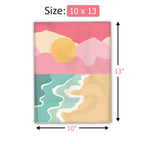 10x13 (100) Beach Sunset Designer Poly Mailers Waterproof Self Sealing Tear Resistant Polymailers Shipping Envelopes