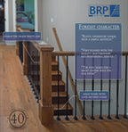 White Oak Box Newel, Rustic Style, FCW-4091